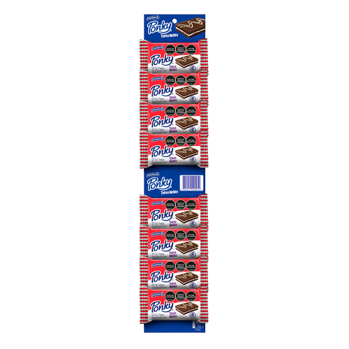Ponky Frutos Torta Negra x 8unds
